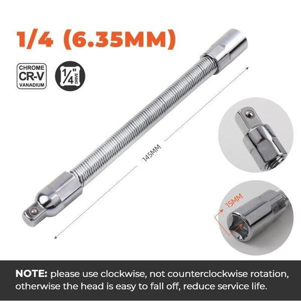 🔥 BIG SALE - 49% OFF🔥Electric Wrench Sleeve Universal Extension Rod 🔥Hot Sale🔥