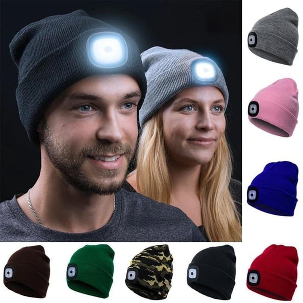 ⏰🔥Hot Sale 49% OFF🔥🔥🎁LED Beanie Light