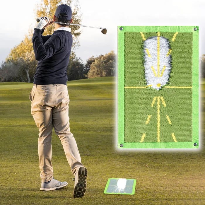 🔥Christmas Promotion🔥🔥Golf Training Mat for Swing Detection Batting