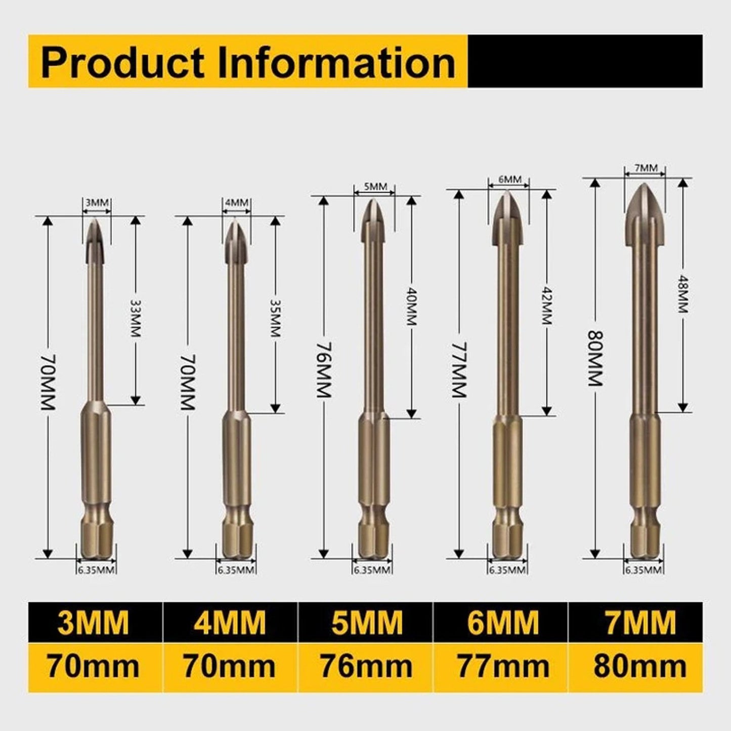 🔥 BIG SALE - 49% OFF🔥 Efficient Universal Drilling Bits--BUY 2 GET 1 Free(3 SETS)